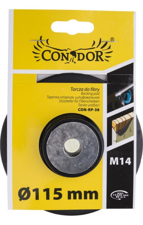 Drel Tarcza do fibry 115 mm, M14 CON-RP-38 Drel Tarcza do fibry 115 mm, M14 CON-RP-38