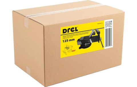 Drel Imadło 125 mm, obrotowe, stalowe CON-WVS-1112 Drel Imadło 125 mm, obrotowe, stalowe CON-WVS-1112