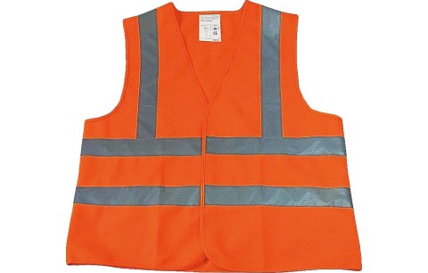 Drel Kamizelka ostrzegawcza, 4 pasy odblaskowe CON-SKO-0411 Drel Kamizelka ostrzegawcza, 4 pasy odblaskowe CON-SKO-0411