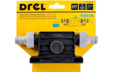 Drel Pompka na wiertarkę, do płynów CON-WDP-01 Drel Pompka na wiertarkę, do płynów CON-WDP-01