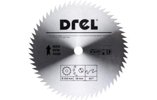 Drel Tarcza do pilarki 350 x 30 mm, 60T CON-TCV-3506