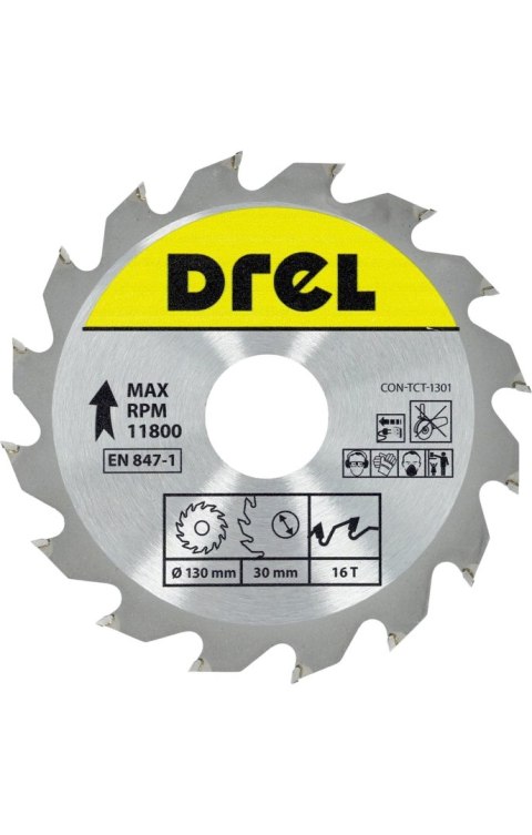 Drel Tarcza do pilarki widiowa 130 x 30 mm, 16T CON-TCT-1301