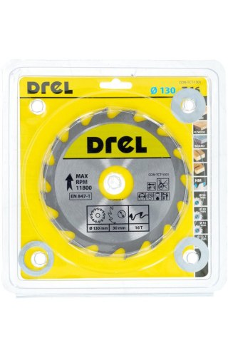 Drel Tarcza do pilarki widiowa 130 x 30 mm, 16T CON-TCT-1301