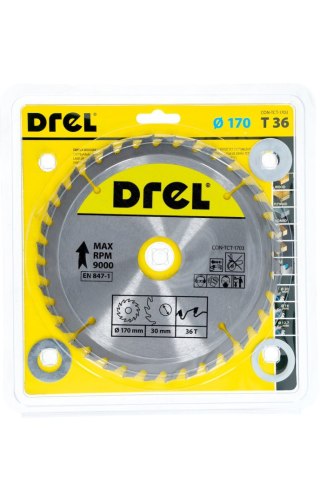 Drel Tarcza do pilarki widiowa 170 x 30 mm, 36T CON-TCT-1703