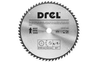 Drel Tarcza do pilarki widiowa 300 x 30 mm, 60T CON-TCT-3006