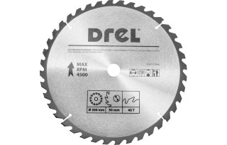 Drel Tarcza do pilarki widiowa 350 x 30 mm, 40T CON-TCT-3504