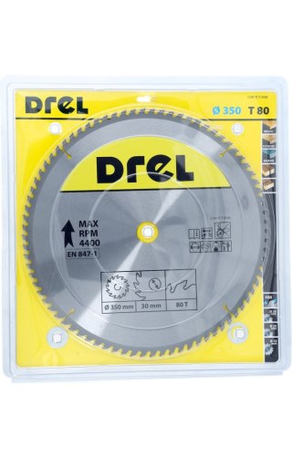 Drel Tarcza do pilarki widiowa 350 x 30 mm, 80T CON-TCT-3508