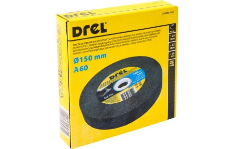 Drel Tarcza szlifierska 150 x 32 x 25 mm, P60 CON-TSC-1525