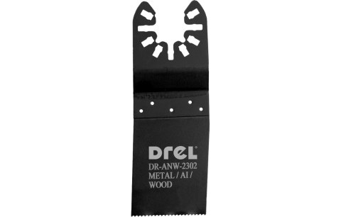 Drel Brzeszczot do urządzenia wielofunkcyjnego, 33 mm, do drewna, PVC, metalu, płyty kartonowo-gipsowej DR-ANW-2302