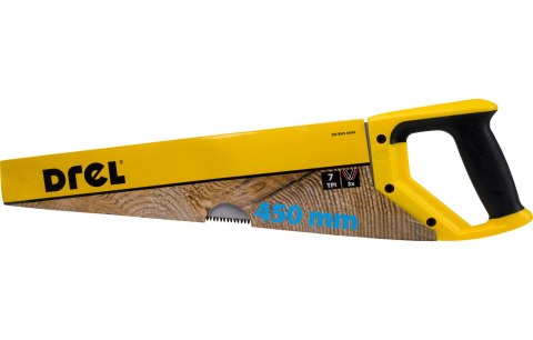 Drel Piła płatnica 450 mm, 7TPI, dwukompozytowa uchwyt DR-BHS-0045 Drel Piła płatnica 450 mm, 7TPI, dwukompozytowa uchwyt DR-BHS-0045