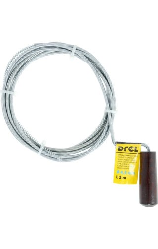 Drel Spirala kanalizacyjna ocynkowana 4.5 mm, 3 m CON-ZSK-0403