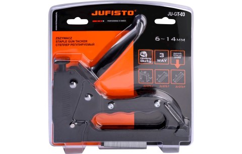 Jufisto Zszywacz tapicerski "heavy duty" 3 WAY na zszywki 6 - 14 mm JU-GT-03