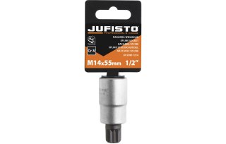 Jufisto Końcówka Spline na nasadce 1/2", M14 x 55 mm JU-SOW-1214