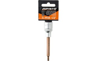 Jufisto Końcówka Torx na nasadce 1/2", TT25 x 100 mm JU-SOX-6225