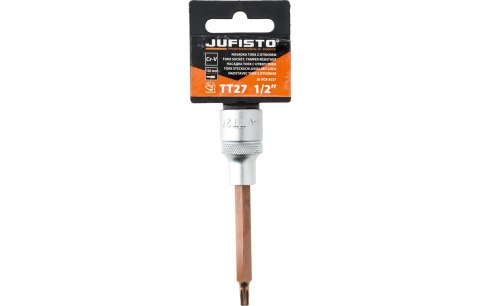 Jufisto Końcówka Torx na nasadce 1/2", TT27 x 100 mm JU-SOX-6227