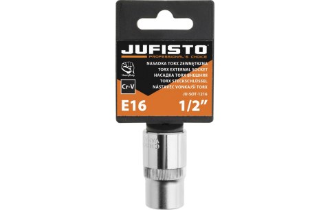 Jufisto Nasadka Torx 1/2", E16 JU-SOT-1216