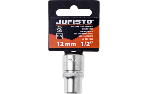 Jufisto Nasadka sześciokątna 1/2", 12 mm JU-SOC-1212