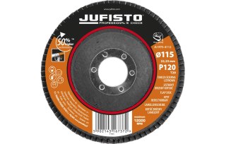 Jufisto Ściernica listkowa 115 x 22.2 mm, P120 JU-RTS-4112