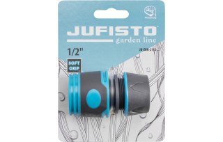 Jufisto Szybkozłączka 1/2', dwumateriałowa, soft grip JU-ZON-2112