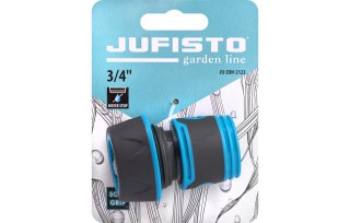 Jufisto Szybkozłączka 3/4', stop, dwumateriałowa, soft-grip JU-ZON-2123