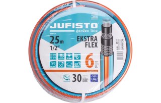 Jufisto Wąż ogrodowy 1/2', 25 m, 6 warstw JU-ZOW-1226