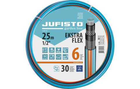 Jufisto Wąż ogrodowy 1/2', 25 m, 6 warstw JU-ZOW-1226