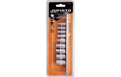 Jufisto Zestaw nasadek Torx, 9 szt. JU-SOT-5409