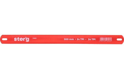 Sterg Brzeszczot dwustronny 300 x 25 mm, do metalu S46001 Sterg Brzeszczot dwustronny 300 x 25 mm, do metalu S46001