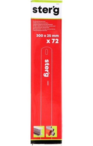 Sterg Brzeszczot dwustronny 300 x 25 mm, do metalu S46001