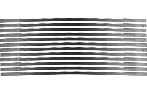 Sterg Brzeszczoty do piły włosowej 150 mm, ząb nr. 3, drewno-plastik, 12 szt. S46315 Sterg Brzeszczoty do piły włosowej 150 mm, ząb nr. 3, drewno-plastik, 12 szt. S46315