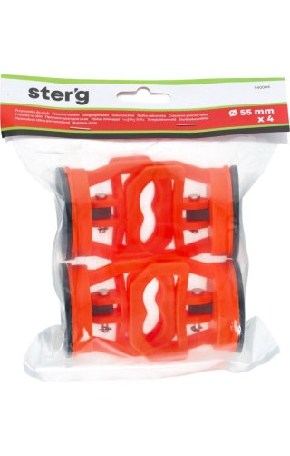 Sterg Mini przyssawki 55mm, plastikowe, 4szt. S40004