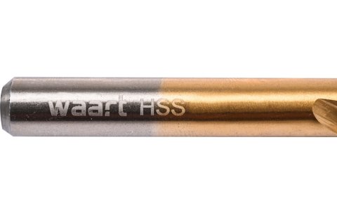 Wart Wiertło do metalu 3.2 mm, tytanowane, szlifowane W21M432