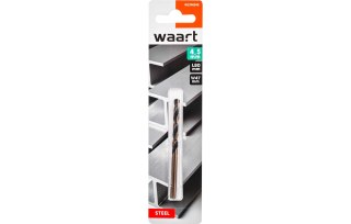 Wart Wiertło do metalu 4.5 x 80 mm, HSS-G, szlifowane W21M245