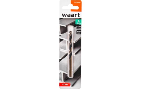 Wart Wiertło do metalu 6.0 x 93 mm, HSS-G, szlifowane W21M260