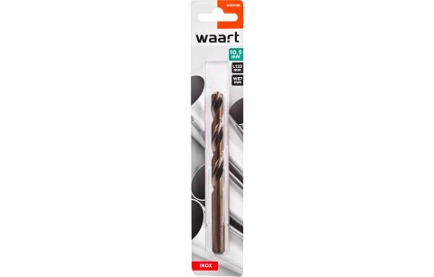 Wart Wiertło kobaltowe do metalu 10.5 mm W21M105