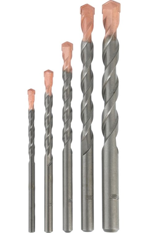 Wart Zestaw wierteł do betonu 4.0-10.0 mm, 5 szt., Prodrill W21B085