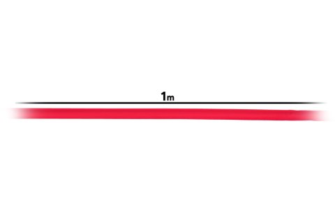 Wart Rurka termokurczliwa 2,5mm x 1m 2:1 - Czerwona 10szt W31A304 Wart Rurka termokurczliwa 2,5mm x 1m 2:1 - Czerwona 10szt W31A304