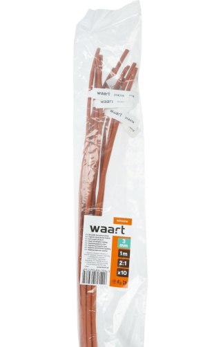 Wart Rurka termokurczliwa 3mm x 1m 2:1 - Brązowa 10szt W31A316