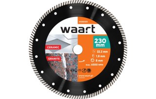 Wart Tarcza diamentowa 230 x 22.2, Turbo W23D323