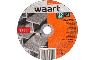 Wart Tarcza korundowa 180 x 1.6 x 22.2 mm, do stali W23M218