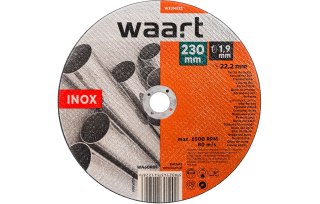 Wart Tarcza korundowa 230 x 1.9 x 22.2 mm, do Inox W23M523