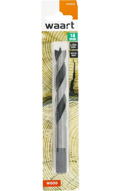 Wart Wiertło do drewna 14.0 mm, szlifowane W21S114