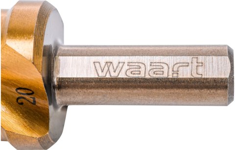 Wart Wiertło stopniowe spiralne 4.0-20.0 mm, tytanowane, STAL M2 W21M992