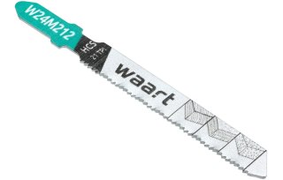 Wart Zestaw brzeszczotów do wyrzynarek z uchwytem typu "T", do drewna, metalu, PVC, 5 szt. W24M290