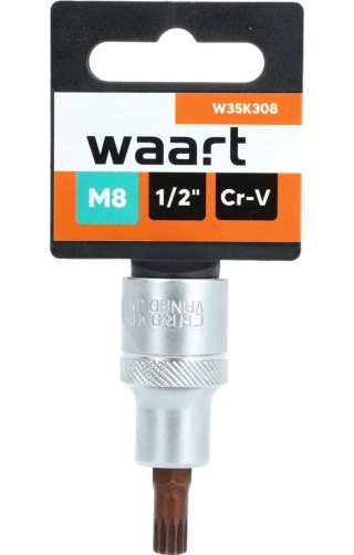 Wart Końcówka Spline na nasadce 1/2", M8 x 55 mm W35K308