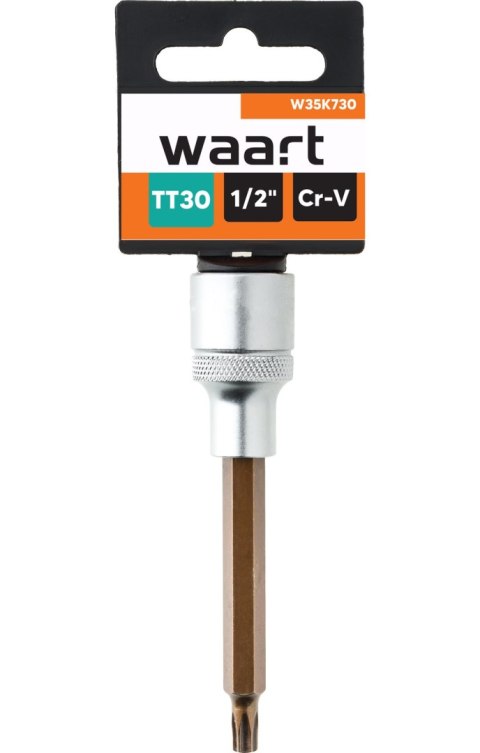 Wart Końcówka Torx na nasadce 1/2", TT30 x 100 mm W35K730