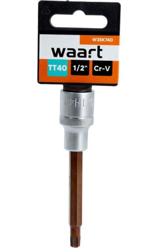 Wart Końcówka Torx na nasadce 1/2", TT40 x 100 mm W35K740