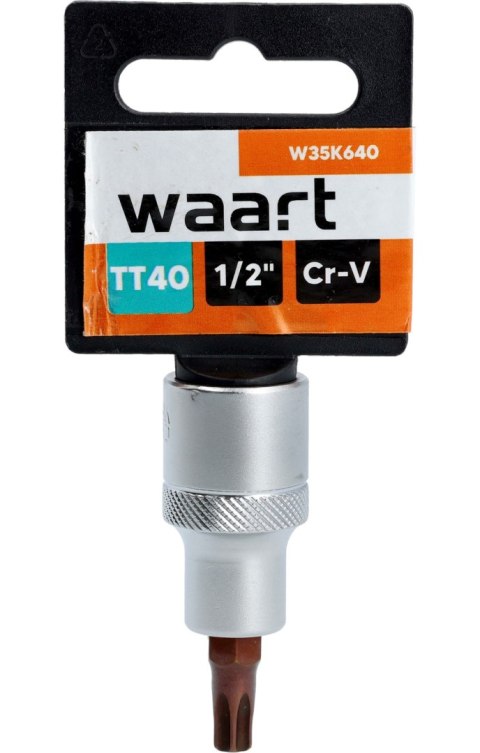 Wart Końcówka Torx na nasadce 1/2", TT40 x 55 mm W35K640