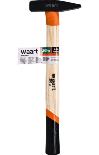 Wart Młotek ślusarski 200 g, trzonek z drewna jesionowego W40B102