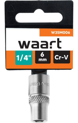 Wart Nasadka sześciokątna 1/4", 6 mm W35M006